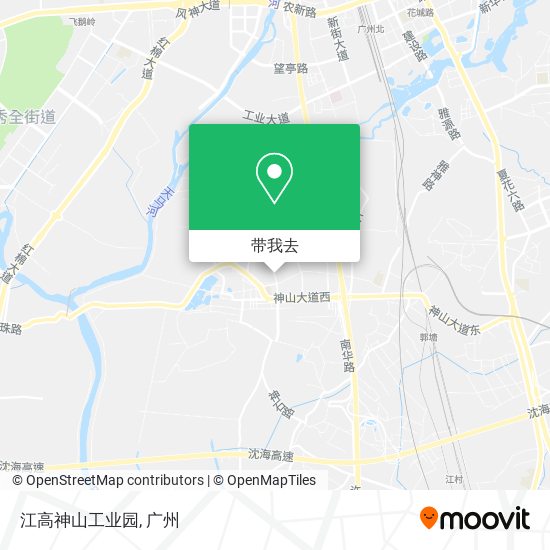 江高神山工业园地图