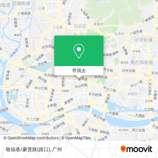 敬福巷/豪贤路(路口)地图