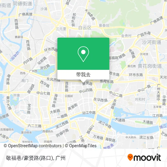 敬福巷/豪贤路(路口)地图