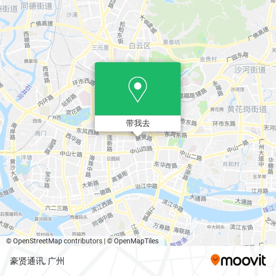 豪贤通讯地图