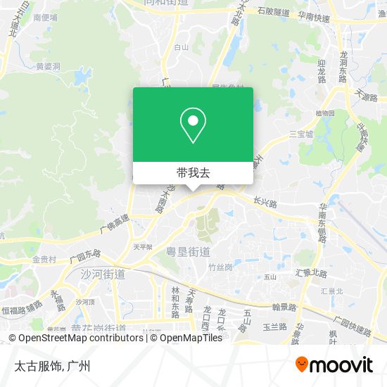太古服饰地图