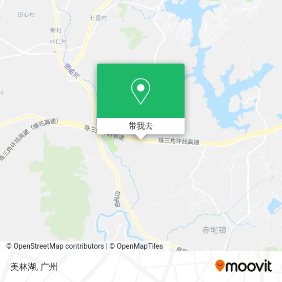 美林湖地图
