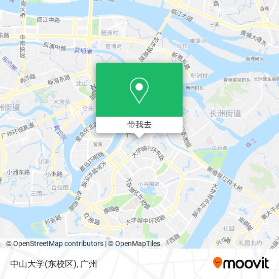 中山大学(东校区)地图