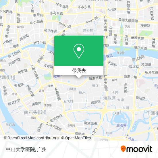 中山大学医院地图