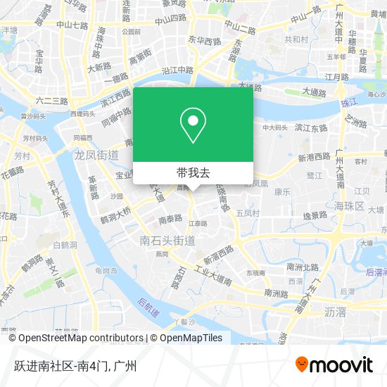 跃进南社区-南4门地图