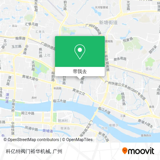 科亿特阀门裕华机械地图