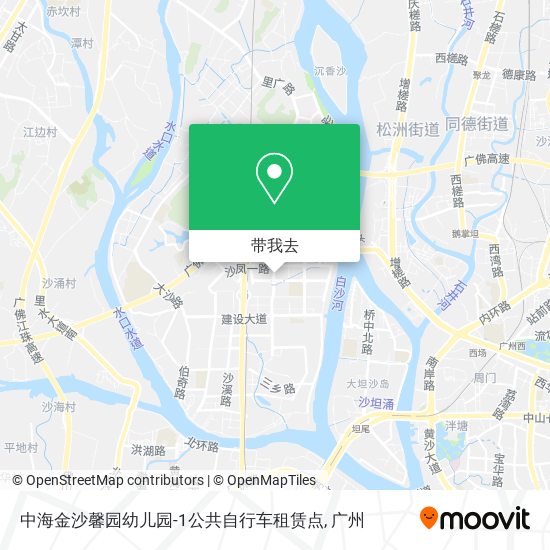 中海金沙馨园幼儿园-1公共自行车租赁点地图
