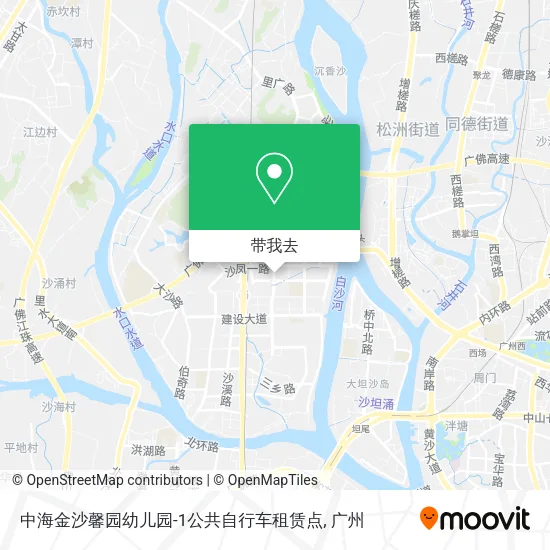 中海金沙馨园幼儿园-1公共自行车租赁点地图
