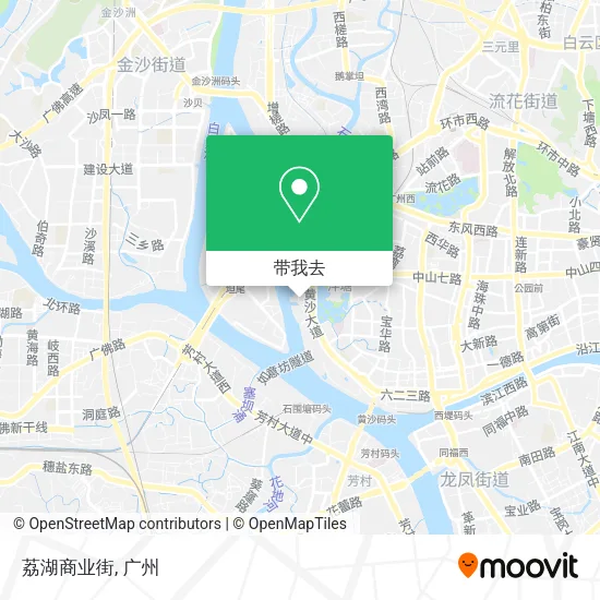 荔湖商业街地图