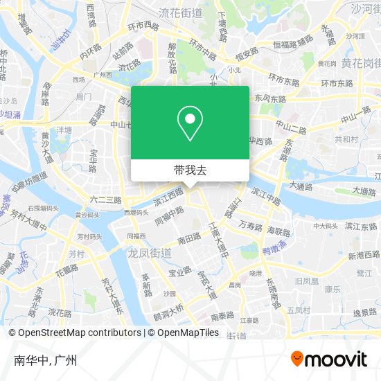 南华中地图