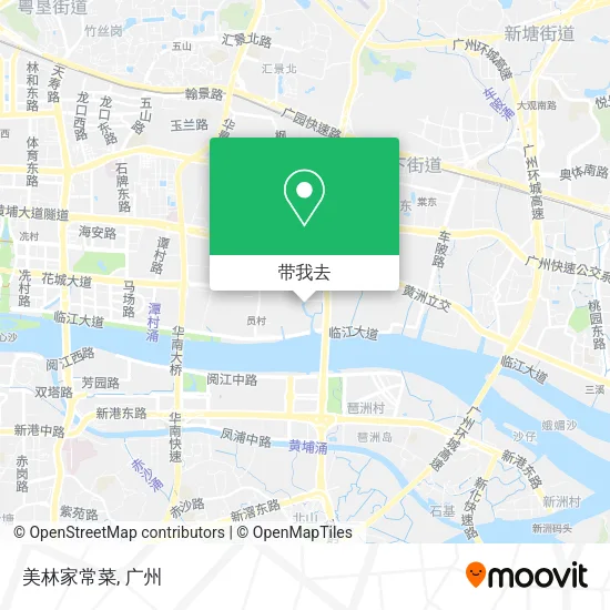 美林家常菜地图