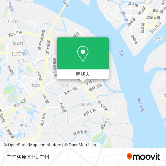 广汽荻原基地地图