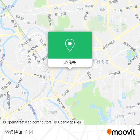 羽通快递地图