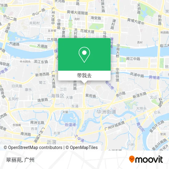 翠丽苑地图