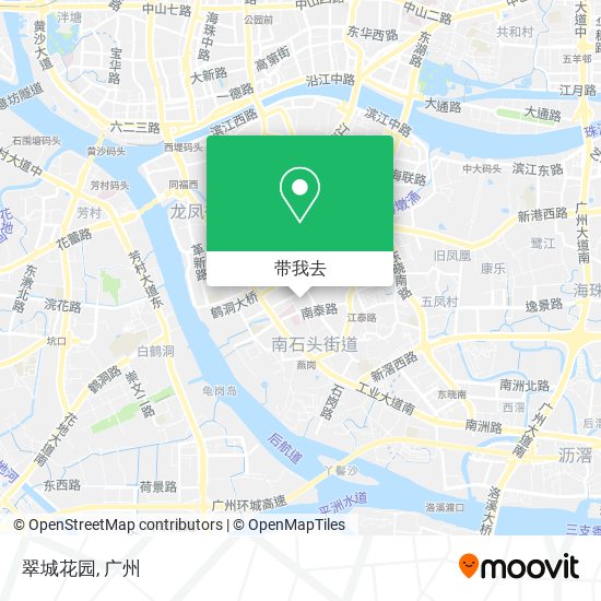 翠城花园地图