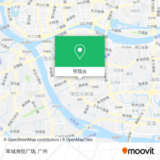 翠城海悦广场地图