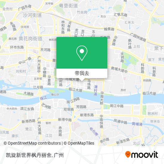 凯旋新世界枫丹丽舍地图