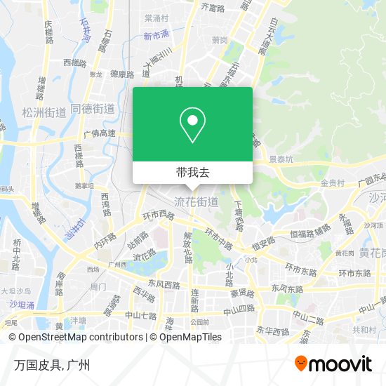 万国皮具地图