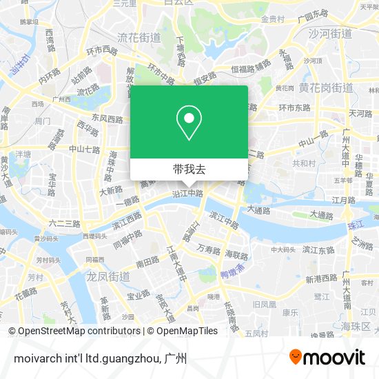 moivarch int'l ltd.guangzhou地图