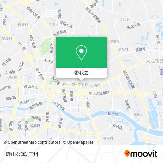 畔山公寓地图
