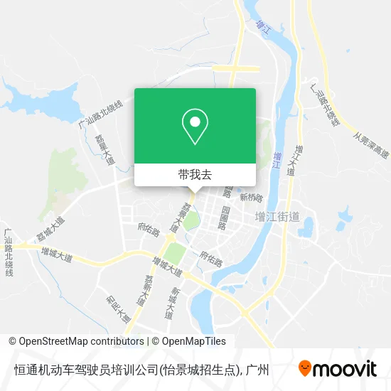 恒通机动车驾驶员培训公司(怡景城招生点)地图