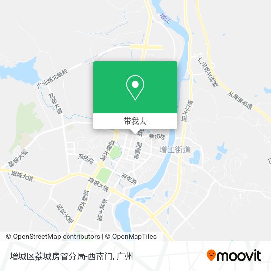增城区荔城房管分局-西南门地图