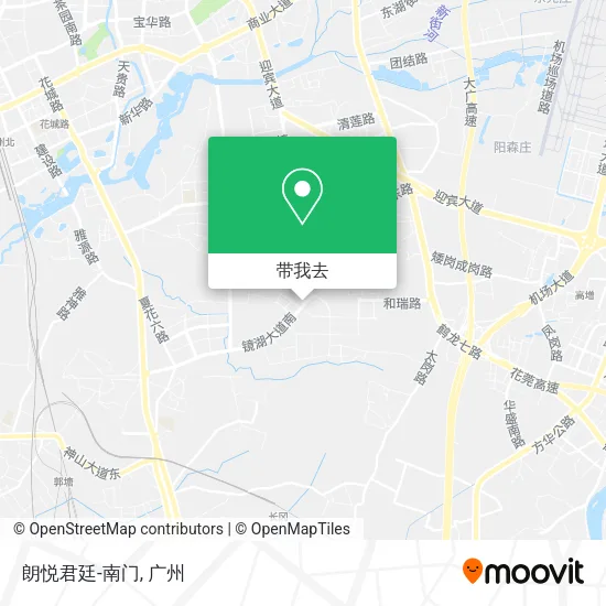 朗悦君廷-南门地图