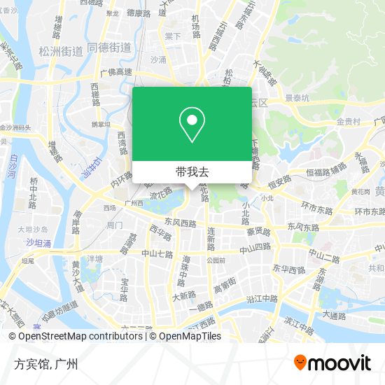 方宾馆地图