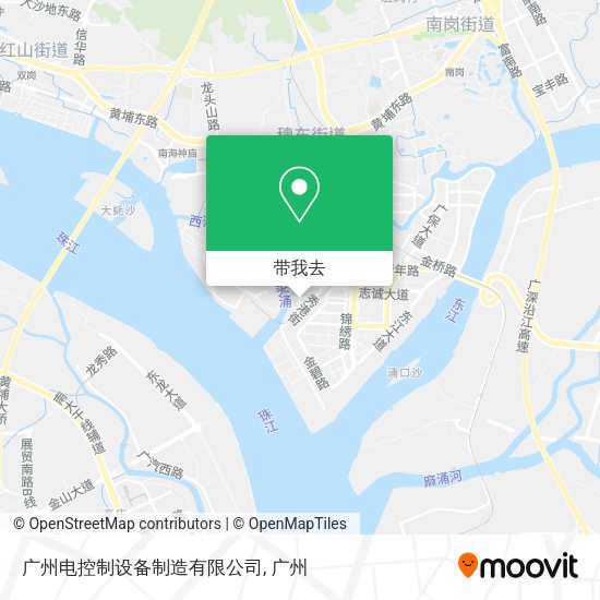 广州电控制设备制造有限公司地图
