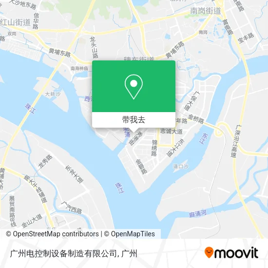 广州电控制设备制造有限公司地图
