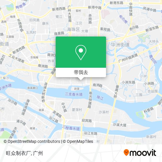 旺众制衣厂地图