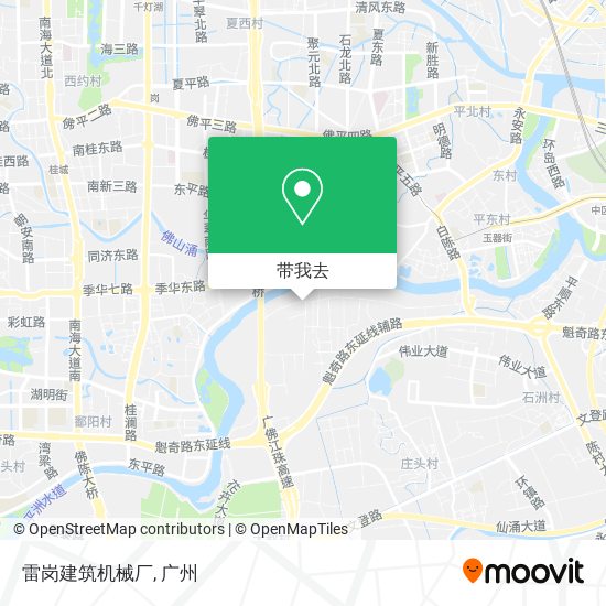 雷岗建筑机械厂地图
