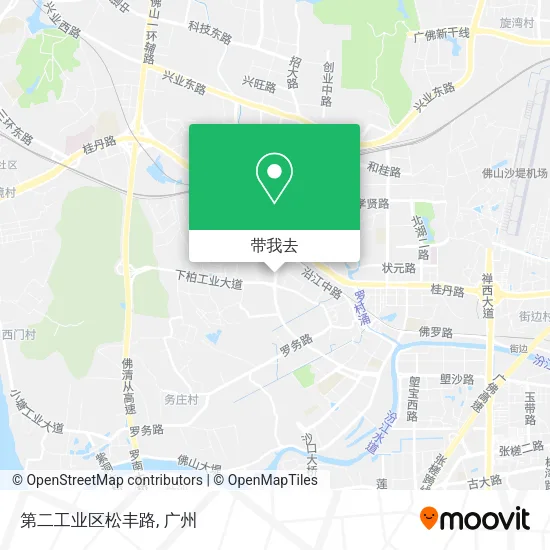 第二工业区松丰路地图