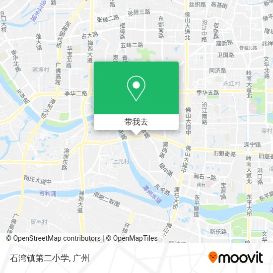 石湾镇第二小学地图