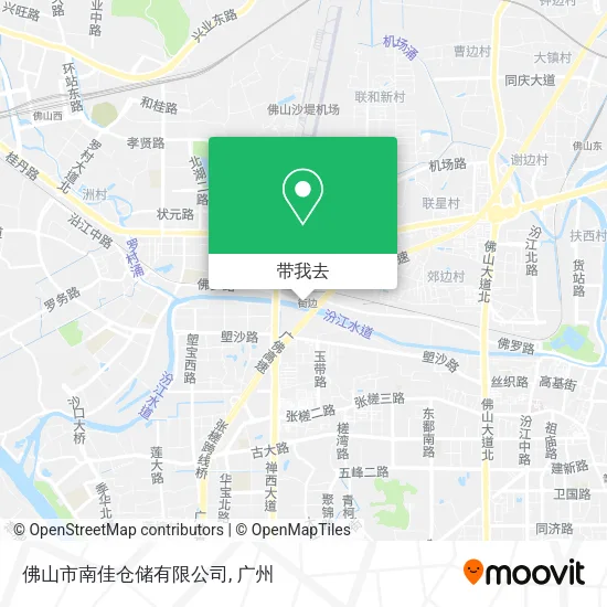 佛山市南佳仓储有限公司地图