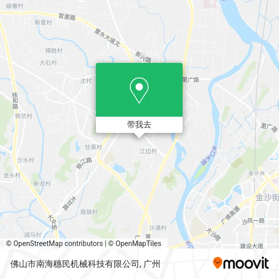 佛山市南海穗民机械科技有限公司地图
