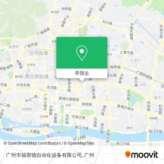 广州市福雷德自动化设备有限公司地图