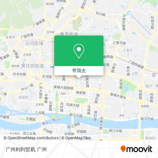 广州利到贸易地图