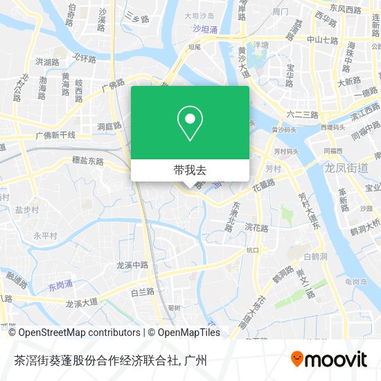茶滘街葵蓬股份合作经济联合社地图