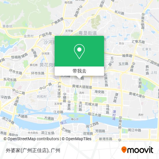 外婆家(广州正佳店)地图