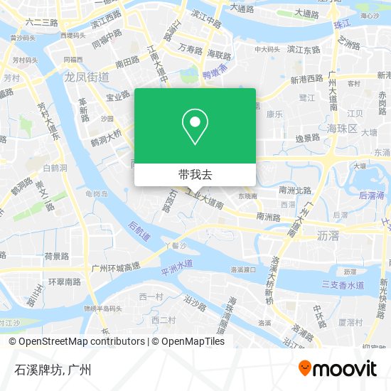 石溪牌坊地图