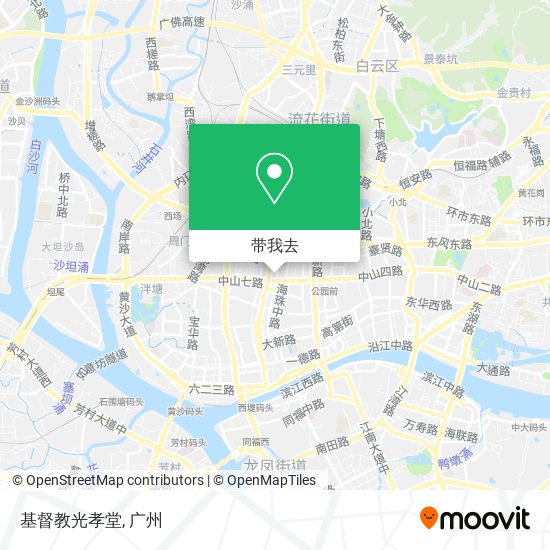 基督教光孝堂地图