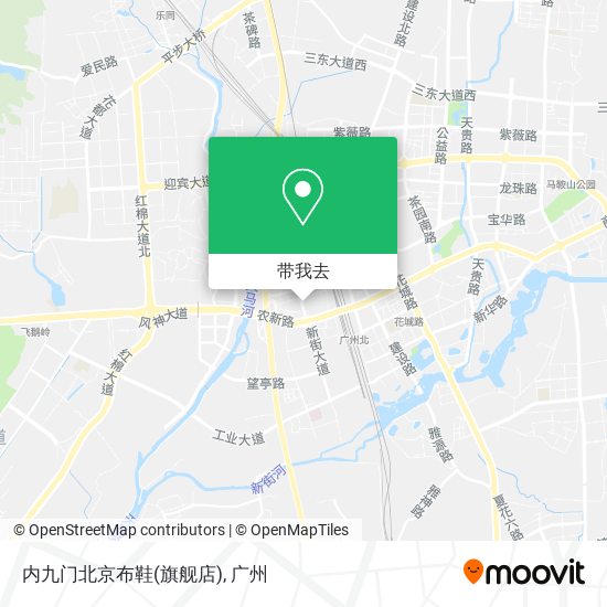 内九门北京布鞋(旗舰店)地图