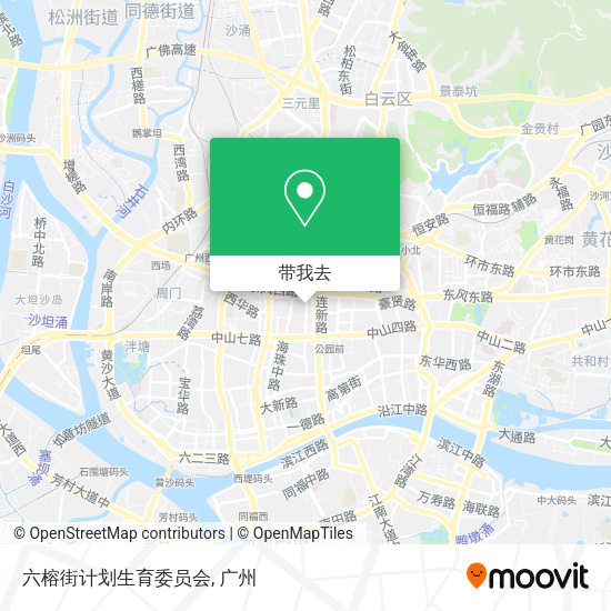 六榕街计划生育委员会地图