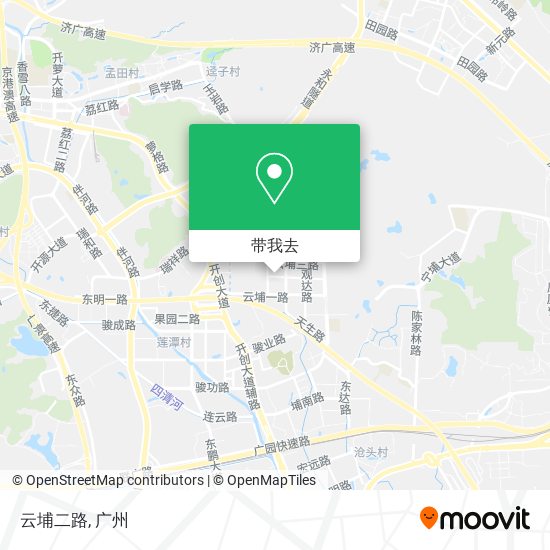 云埔二路地图