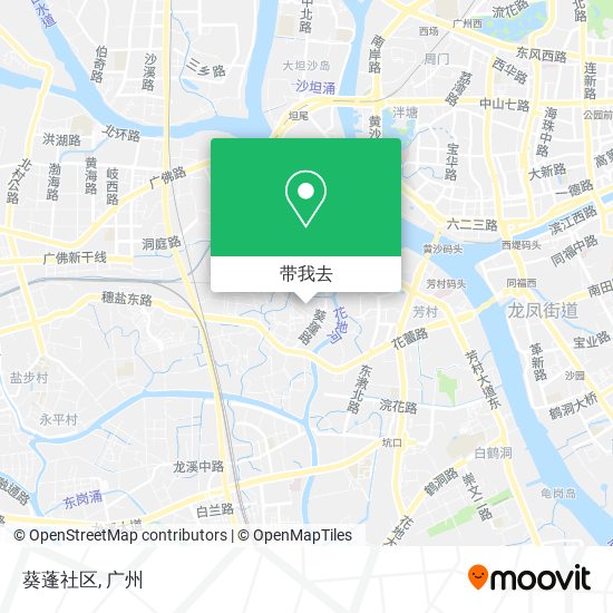 葵蓬社区地图