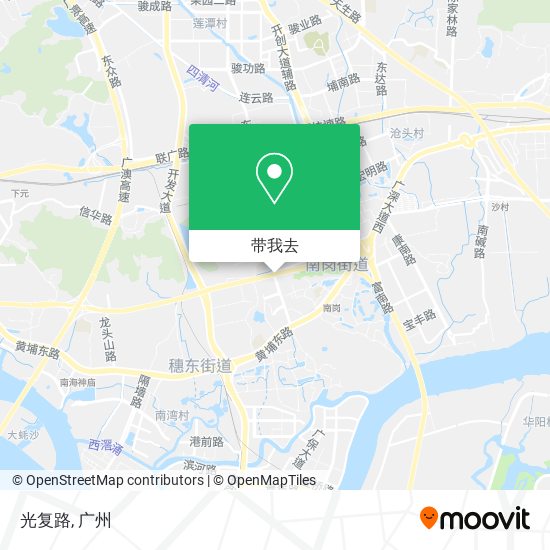 光复路地图