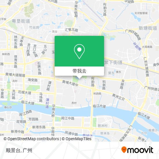 顺景台地图