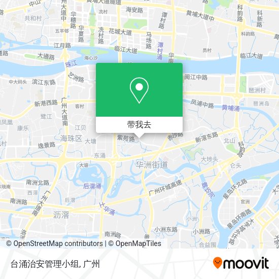 台涌治安管理小组地图