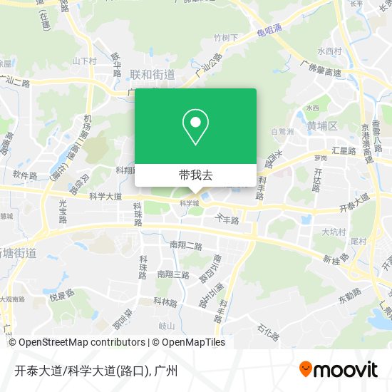 开泰大道/科学大道(路口)地图